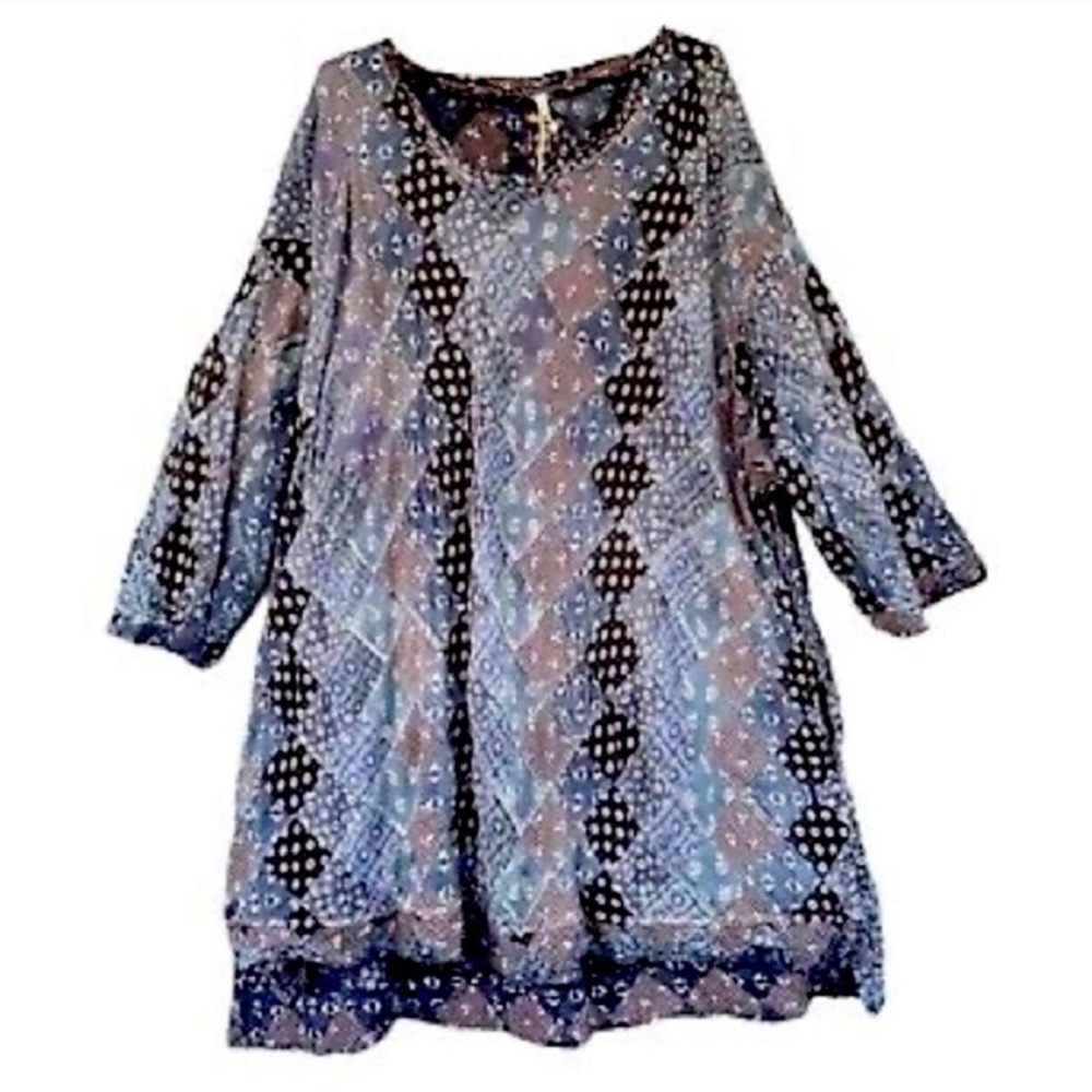 Magnolia Pearl Patchwork Francis Pullover.
